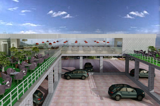 Prefabricated Structural Steel Building For Dining Hall