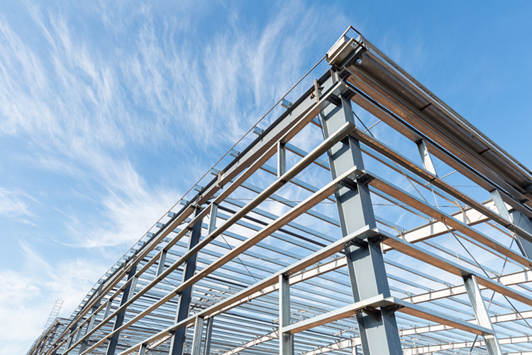 Metal Frame Steel Structure For Warehouse With Mezzanine