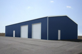 Economic Prefab Warehouse Steel Structure With Metal Roof
