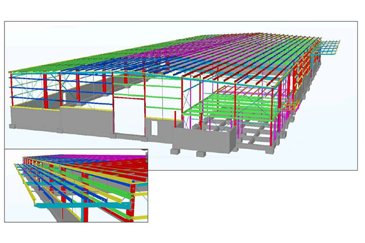 Ecomonic Design Prefab Steel Structure For Workshop