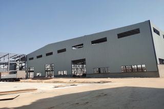 Anti-rust Light Steel Structure Workshop For Industrial Warehouse