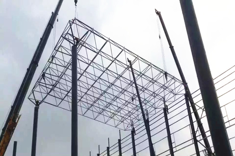 Prefabricated Truss Steel Structure Design For Road Construction