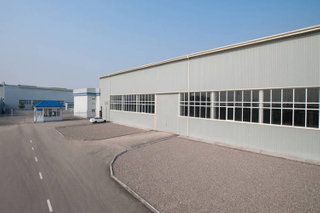 Clear Span Large Warehouse Steel Structure Construction